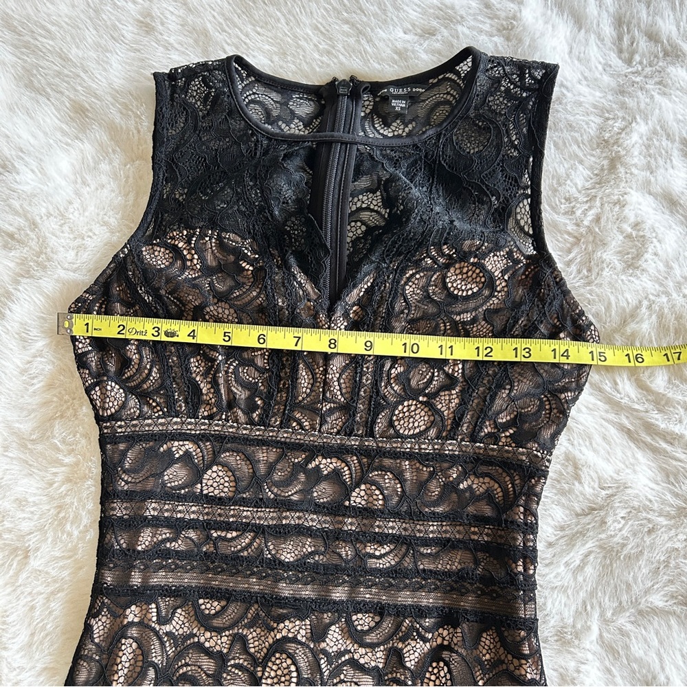 Guess Black Lace Dress XS - Picture 10 of 13